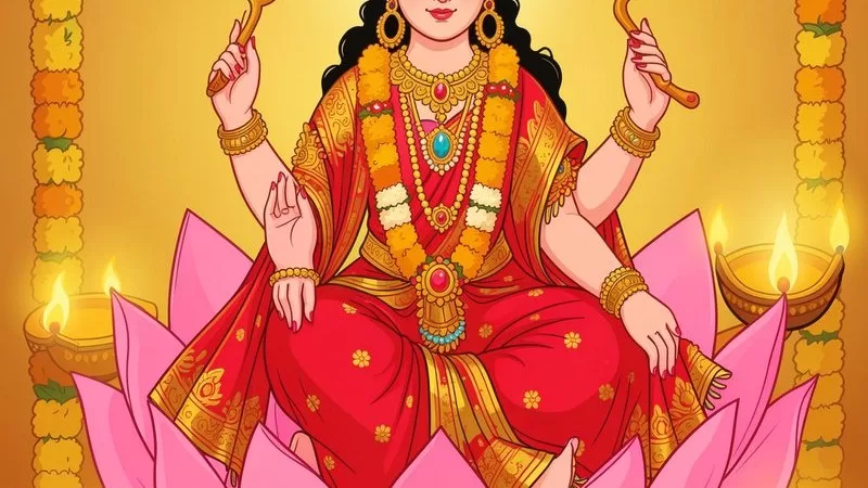 🌸 Happy Lakshmi Puja! 🌸